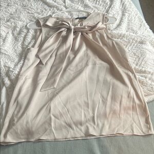 Cream Sleeveless blouse